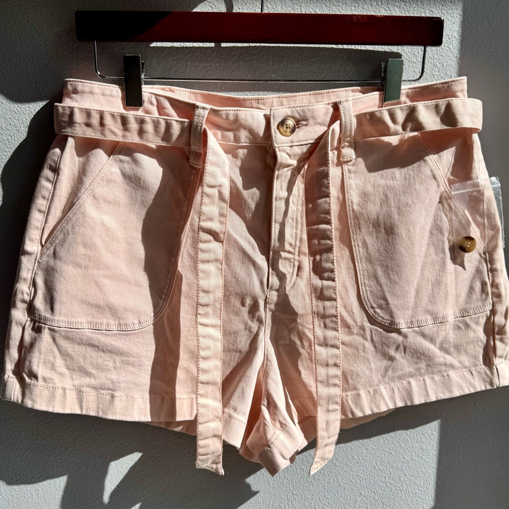 LC Lauren Conrad Pink High Waist Shorts New Never Worn